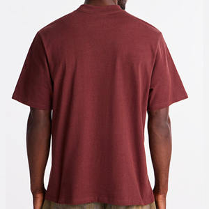 T-shirt unisexe ample à col rond, couleur unie, 100 % coton, qualité supérieure, style décontracté streetwear, fournisseur OEM ODM en gros - Product Image 3