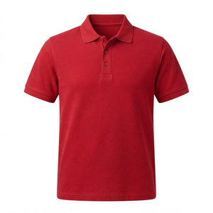 Polo pour homme respirant à manches courtes, col classique, idéal pour l'été, les activités de plein air et le quotidien, couleur kaki, style moderne et élégant - Product Image 1