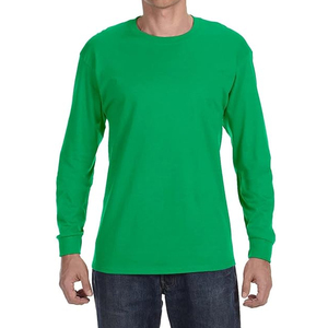 Camiseta de Manga Larga para Hombre, Tendencia 2026, con Logotipo Personalizado, Corte Ajustado, Transpirable, para Entrenamiento Deportivo - Product Image 2