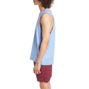Camiseta sin Mangas para Hombre de Alta Calidad, Tejida, Informal, Ligera, 100% Algodón, Personalizable, Superventas - Product Image 2