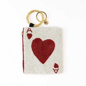 2026 Trending Cards Embroidery Seed Beaded <b>Keychain</b> Keyring Trendy Charm For Bag Ethnic Gift Boho Key Holder Purse Accessory - Product Image 3