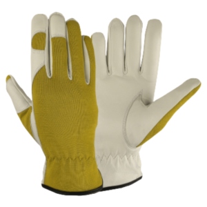 Top-Ranked Heavy Duty Cowhide Grain Leather Safety <b>Gloves</b> Soft Comfortable Industrial Hand Protection Driving Working Adjustable - Product Image 3