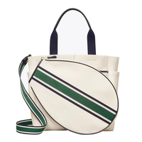 Sac de raquette de padel tendance 2026 de haute qualité pour femmes, sac de sport en toile imperméable avec fermeture éclair, capacité 30-40L, couleur personnalisable