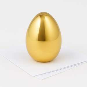 Prensapapeles de Metal Personalizado en Forma de Cubo Triangular Piramidal 3D, Bañado en Oro, con Técnica de Fundición e Impresión en Serigrafía - Product Image 2