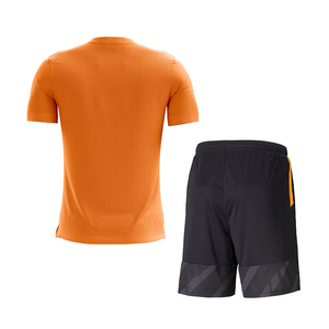 Conjuntos de Uniformes de Fútbol Sublimados de Poliéster 100%, de Secado Rápido, Transpirables, Antibacterianos, Impermeables y Elásticos, de Manga Corta para Entrenamiento - Product Image 2