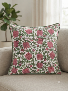 Housse de coussin décorative haut de gamme en coton avec passepoil, fabriquée à la main, antibactérienne, amovible, lavable, avec fermeture éclair pour - Product Image 4