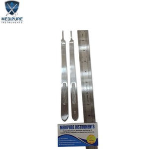 Manche de scalpel chirurgical premium en acier inoxydable pour instruments de bloc opératoire - Product Image 5