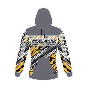 Winter Sublimation Basketball Warmup Hoodies Thermal Fleece Sublimation Basketball Uniforms Thick Basketball Warmup Gear - Product Image 2