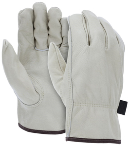 Gants de travail durables en cuir de mouton résistants à la chaleur pour hommes, pour le jardinage, la plantation d'arbres, la réparation automobile, la construction, le déménagement - Product Image 2