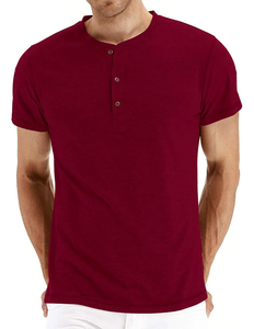 Camiseta de Algodón para Hombre, Cuello Redondo, Manga Corta, Lisa, Cómoda, Transpirable, Informal, Fabricación OEM, Exportación - Product Image 1