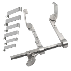 Rétracteur sternal polyvalent PISSCO, rétracteur sternal IMA, rétracteur sternal pour stérnotomie de l'artère mammaire interne, rétracteur cardiothoracique - Product Image 2