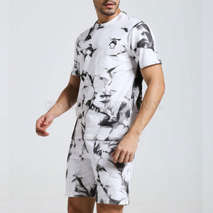 Conjunto de Shorts Tie Dye para Hombre, Nuevo Diseño 2026, Más Vendido, Bajo MOQ, Venta al Por Mayor - Product Image 2