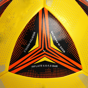 Ballons de football en cuir PU texturé grainé de qualité supérieure, dernière édition, style sportif, ballons cousus pour usage sportif - Product Image 6