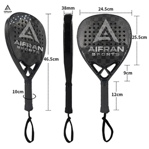 ไม้พาเดลระดับมืออาชีพ โครงคาร์บอนไฟเบอร์ แข็งแรงทนทาน ออกแบบเพื่อการตีทรงพลัง - Product Image 4