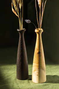 Jarrón de Madera Ligero Hecho a Mano - Diseño Personalizable, Material 100% Natural para Decoración del Hogar o Bar, Regalo para el Día de la Madre - Product Image 4