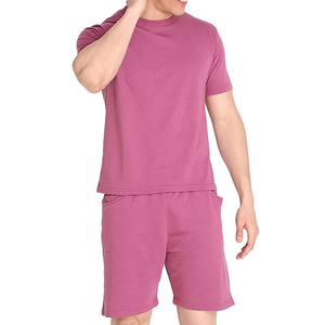 Conjunto de verano para hombre, camisa y pantalones cortos a juego, tela suave y transpirable, corte relajado, ideal para vacaciones en la playa, gimnasio, viajes y en oferta. - Product Image 5