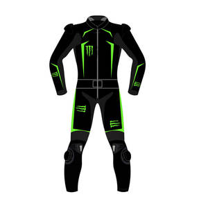 Combinaison de moto unisexe en cuir véritable coupe-vent de qualité supérieure, tenue de course très vendue pour la moto et les courses automobiles - Product Image 5