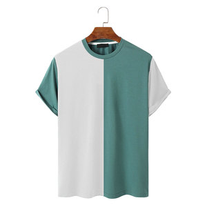 Camisetas de Hombre Más Vendidas, 100% Algodón, Tejido de Punto, Transpirables, Ligeras, Suaves, Ecológicas, Ropa Formal, Tendencia de Verano - Product Image 1