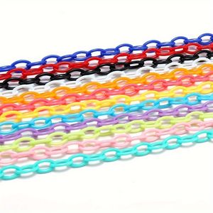 Chaînes décoratives en résine surdimensionnées, faites à la main et peintes à la main, pour la décoration du salon - Product Image 1