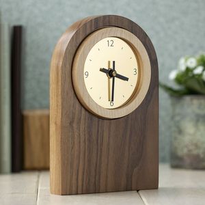 Modern Metal <b>Table</b> <b>Clock</b> with Stand Silent Quartz Nordic Desktop Office Home Decor <b>Clock</b> - Product Image 6