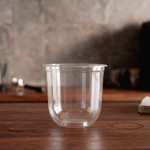 QUANG QUAN Disposable PP Single Wall 95mm Transparent Beverage <b>Cups</b> 12/16/24oz for Hot/Cold Coffee & Milk Tea - Product Image 5