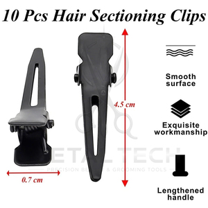 Black Color With Premium Storage Pouch Wholesale Rate All-in-One Hair Extension <b>Tool</b> Kits Beauty For Professional Application - Product Image 5