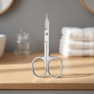 Customized Logo High Quality Stainless Steel <b>Nail</b> Scissors with Straight Blade and Sharp Tip-New Design - Product Image 4