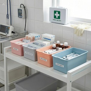 OEM Custom PP Plastic Storage Box With Lid Stackable Durable Container - Product Image 2