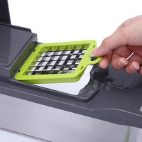 VC002 Multifunctionele handmatige groentesnijder & -hakker keuken shredder snijmachine voor aardappel & groentesnijder