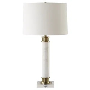 Modern Luxury <b>Marble</b> Accent Lighting Piece With Sleek Linear Structure And Warm Ambient Decorative Glow - Product Image 6