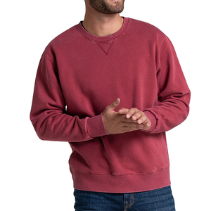 Fournisseur direct d'usine, sweat-shirt d'hiver pour homme, basiques personnalisés, coton mélangé, streetwear, respirant, imperméable, toucher doux - Product Image 2