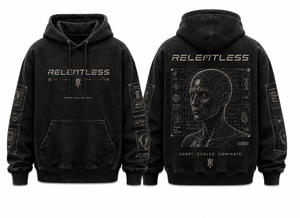 Sudadera con Capucha de Alta Calidad con Efecto Ácido para Hombre, Sudadera Negra con Capucha, Diseño Estampado en Algodón, Ropa Casual de Otoño, Venta al Por Mayor - Product Image 1