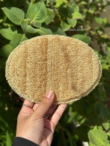 Depurador de lufa Natural de alta calidad, almohadilla de una sola capa, tamaño personalizable, embalaje OEM cultivado en granja de Vietnam, Exportación al por mayor - Product Image 6