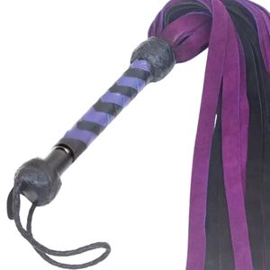 Fouet en cuir véritable avec mouvement d'équilibre et poignée durable - Product Image 4