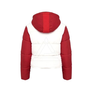 Fashionable Women <b>Cropped</b> <b>Puffer</b> <b>Jacket</b> With Premium Fabric Relaxed Fit Short For Cold Weather Casual And Outdoor Wear - Product Image 2