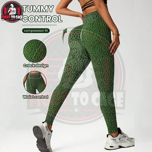 Nuevos Pantalones de Yoga con Estampado de Guepardo Sublimados de Primera Calidad, Leggings de Gimnasio de Alta Elasticidad, a Prueba de Sentadillas, Mallas Deportivas para Mujer - Product Image 5