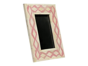 Produit Tendance Faible MOQ Cadre Photo de Table Moderne Fait Main en Os de Buffle Recyclé Vente Directe Usine Fabricant - Product Image 3