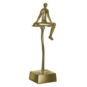 Sculpture de visage tribal, objet décoratif pour le bureau et la maison, espace moderne et luxueux, métal aluminium avec logo personnalisé - Product Image 6