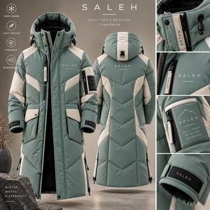 Wholesale <b>Men's</b> <b>Longline</b> <b>Puffer</b> Jacket Winter Warm Thick Quilted <b>Coat</b> Insulated Outdoor Custom OEM ODM Manufacturer - Product Image 5