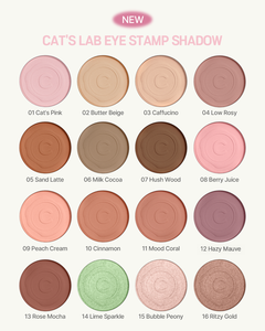 Korean Cat's Lab Marque Eye Stamp Shadow CE12 Hazy Mauve Multi-Usage, High Pigment, Matte And Shimmer Single Eyeshadow - Product Image 6