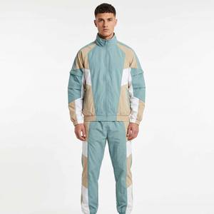 Conjunto de cortavientos de nailon personalizado para marcas de ropa urbana estadounidenses con logotipo personalizado y ropa al por mayor - Product Image 1
