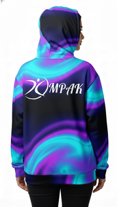 Sudadera con Capucha Extra Grande de Alta Gama, Unisex, Bordada, con Estampado Completo, para Colecciones de Ropa Urbana Premium - Product Image 2