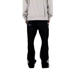 Men Slim Fit Flare Pants With Stretch Material For And Style Balance Men Flare Pants Wide Leg Design - Product Image 3