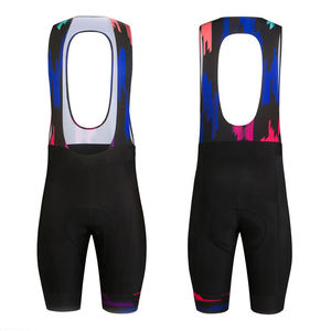 Cuissard de cyclisme personnalisé avec logo, imprimé par sublimation, taille élastique, unisexe, pour vélo de route, respirant - Product Image 5