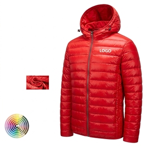 Blouson matelassé épais pour homme, manteau d'hiver chaud personnalisé, vêtement d'extérieur streetwear surdimensionné, fabricant OEM - Product Image 6