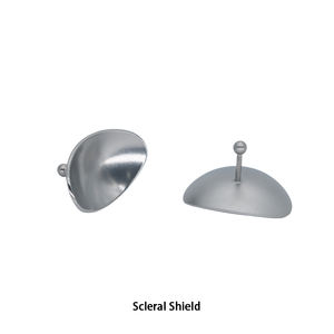 Protection oculaire laser en acier inoxydable avec poignée - Product Image 1