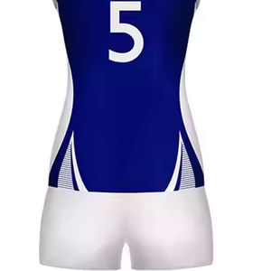 Conjuntos de Uniformes de Voleibol Unisex de Secado Rápido y Transpirables, Personalizables, Servicio OEM de Alta Calidad, Material 100% Poliéster, MOQ de 25 Conjuntos - Product Image 5