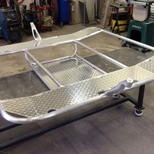 Perfil de extrusión de aluminio gris metálico para puertas correderas de Vietnam - Product Image 3