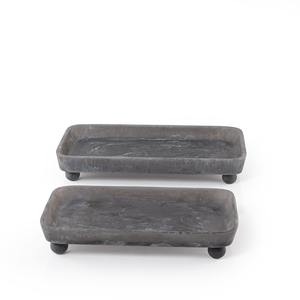 <b>Resin</b> Fruit & Cheese Serving Tray <b>Resin</b> Charcuterie Board Tray <b>Resin</b> Rectangular Serving Tray - Product Image 3