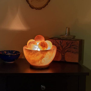 Lámpara de Sal con Diseño de Roca Natural para Decoración del Hogar, Estilo Lujoso para Interiores - Product Image 5